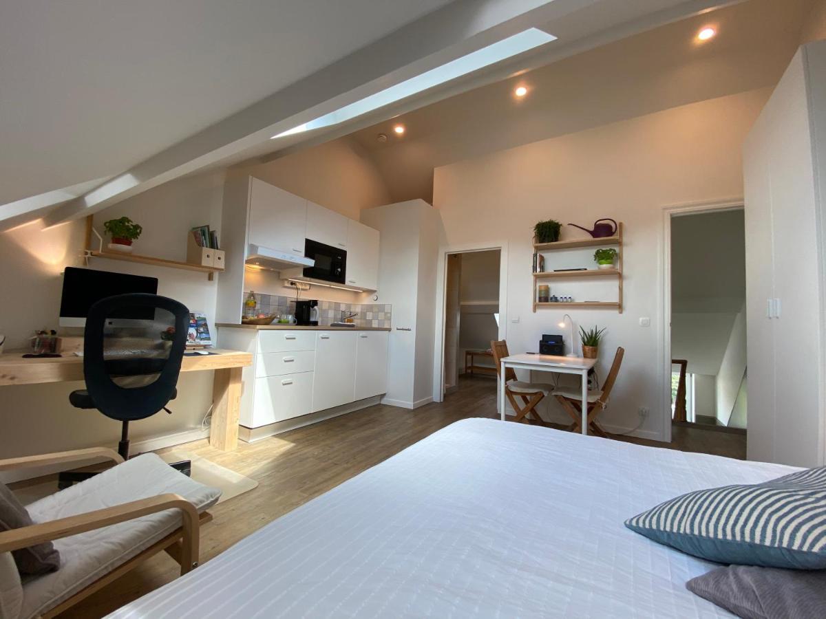 Logies-M Comfort Studios Inc Bikes B&B Ostende Extérieur photo